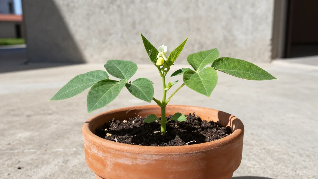 Plantar judias verdes en maceta en maceta - es