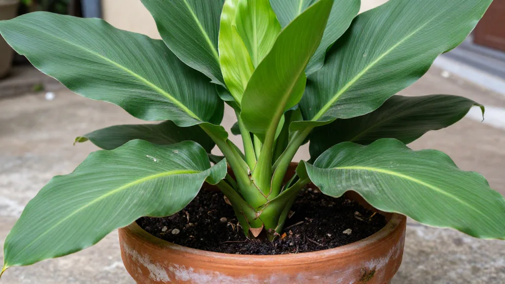 Curcuma en maceta - Latinoamerica