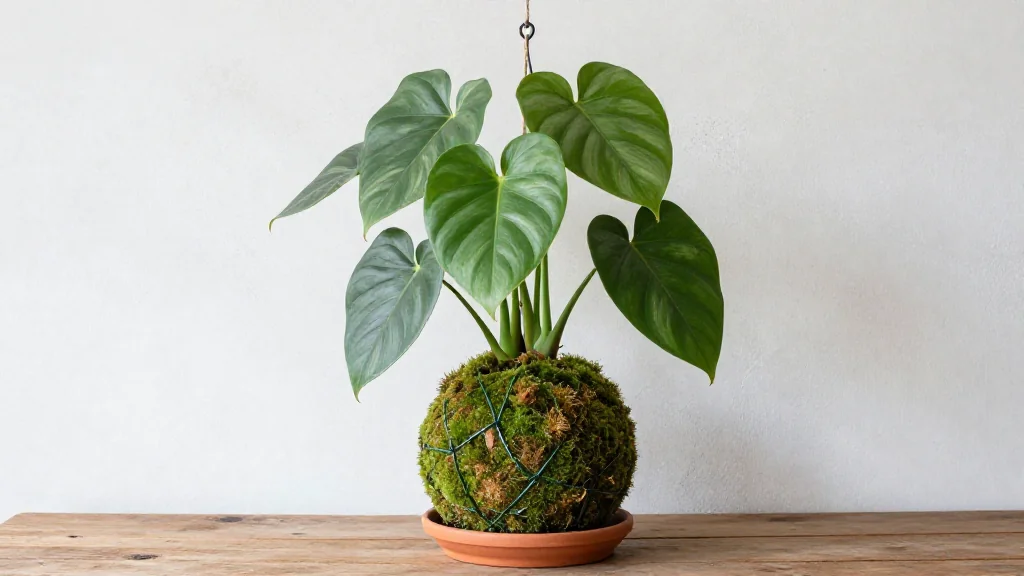 Taller kokedama en casa en maceta - es