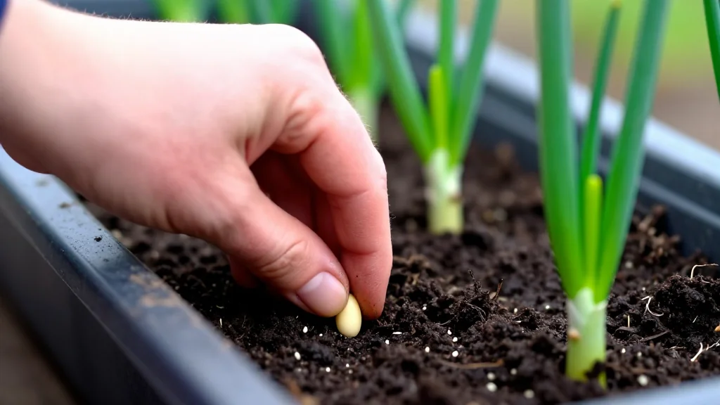 Cebolla en maceta &mdash; Latinoam&eacute;rica