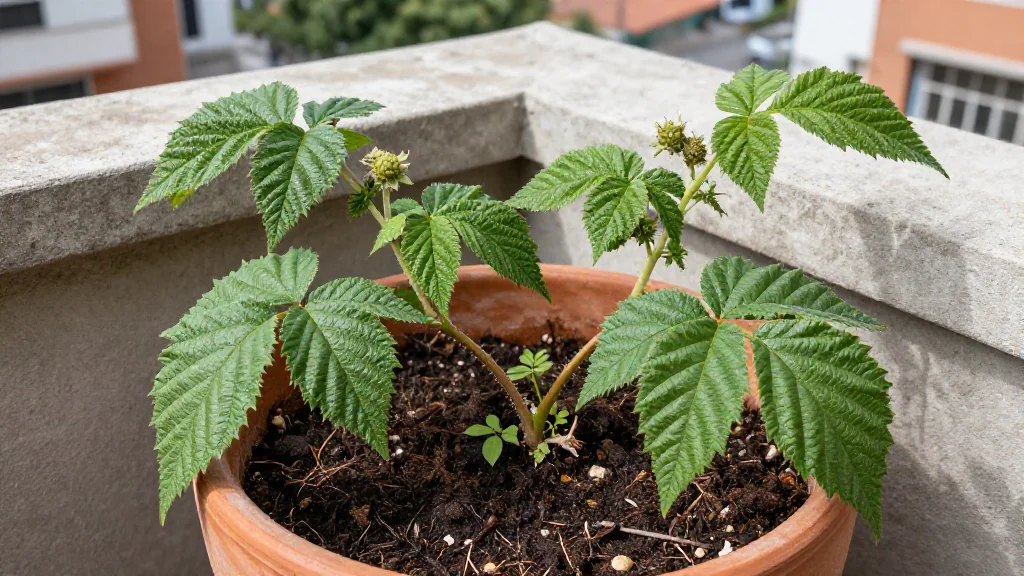 Abono casero para frambuesa en maceta - Bogota