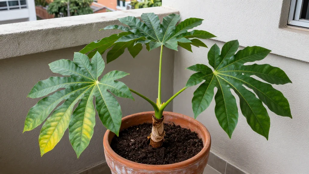 Yuca en maceta - España